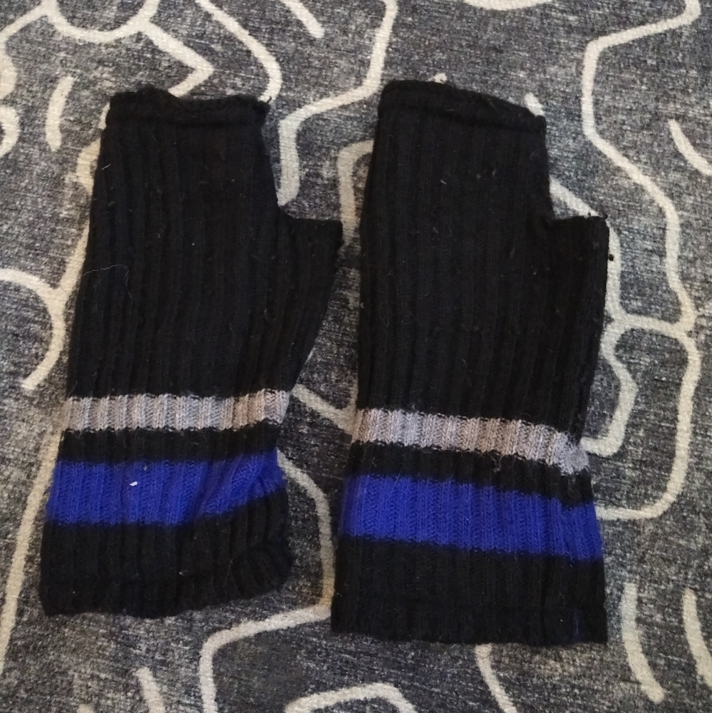 Marc by Marc Jacobs fingerless gloves black size L